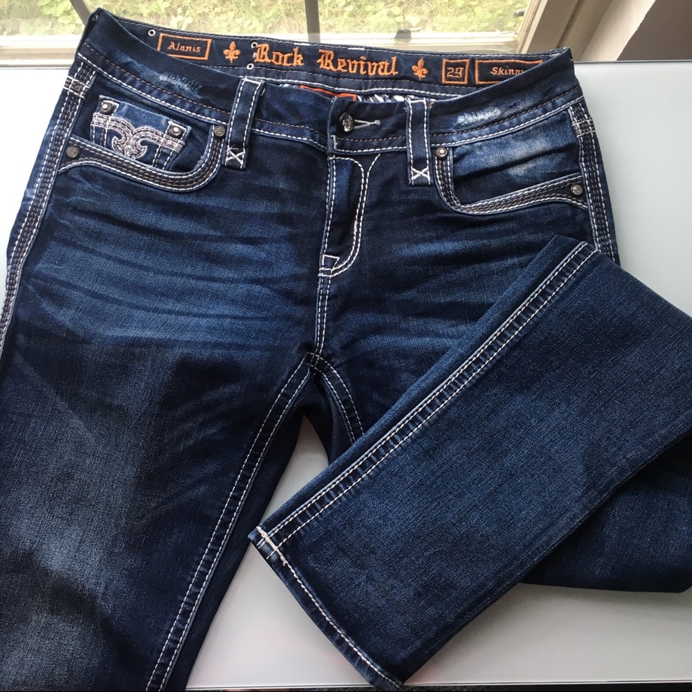 ROCK REVIVAL Skinny Jeans